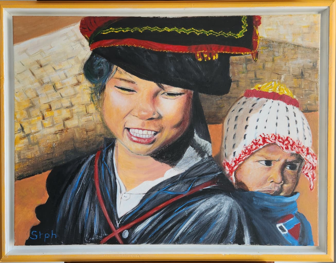 Tableau Femme avec enfant